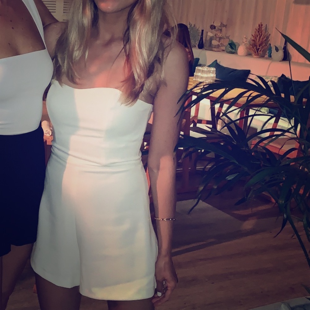 White Romper